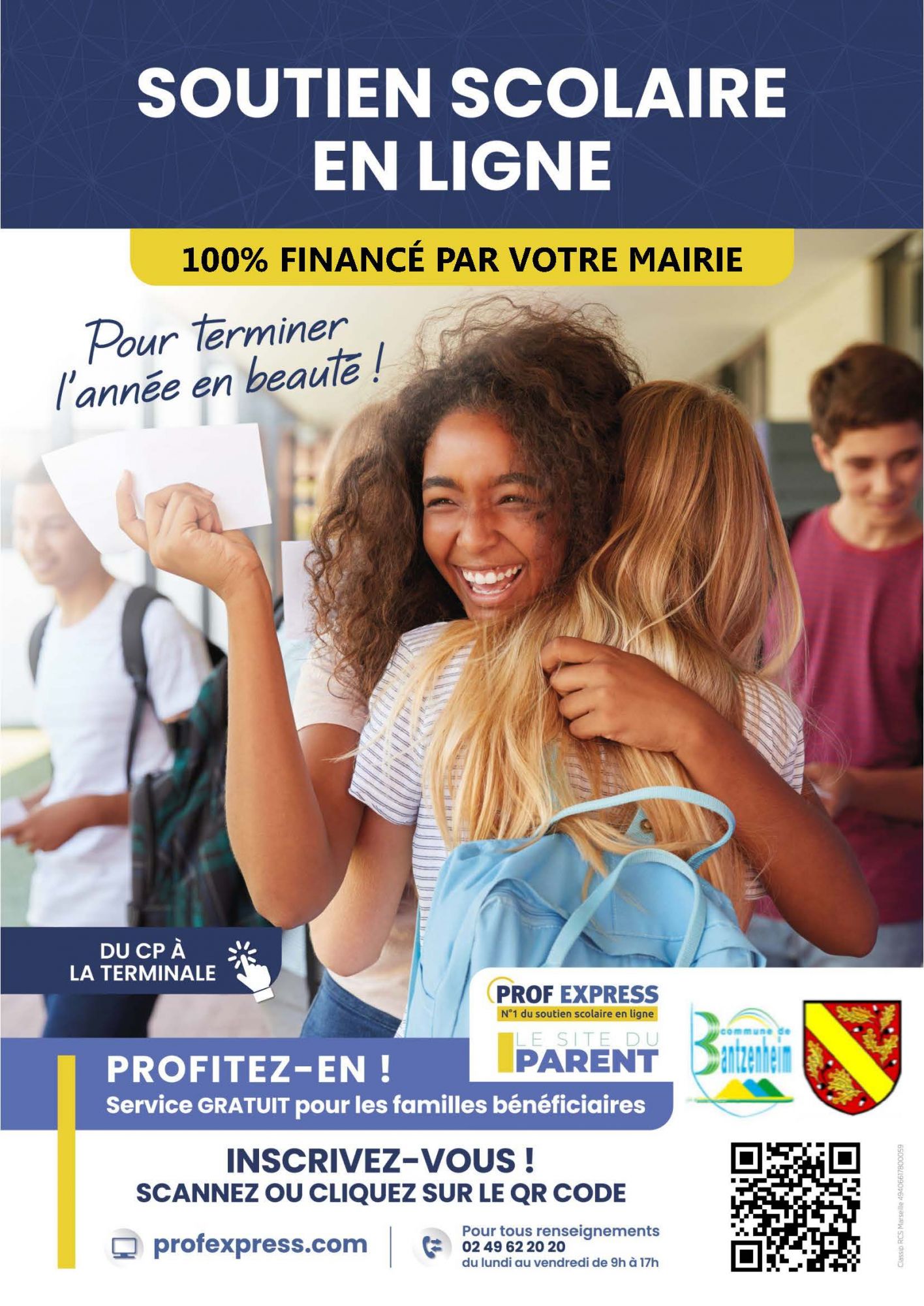 affiche prof express_soutien scolaire en ligne