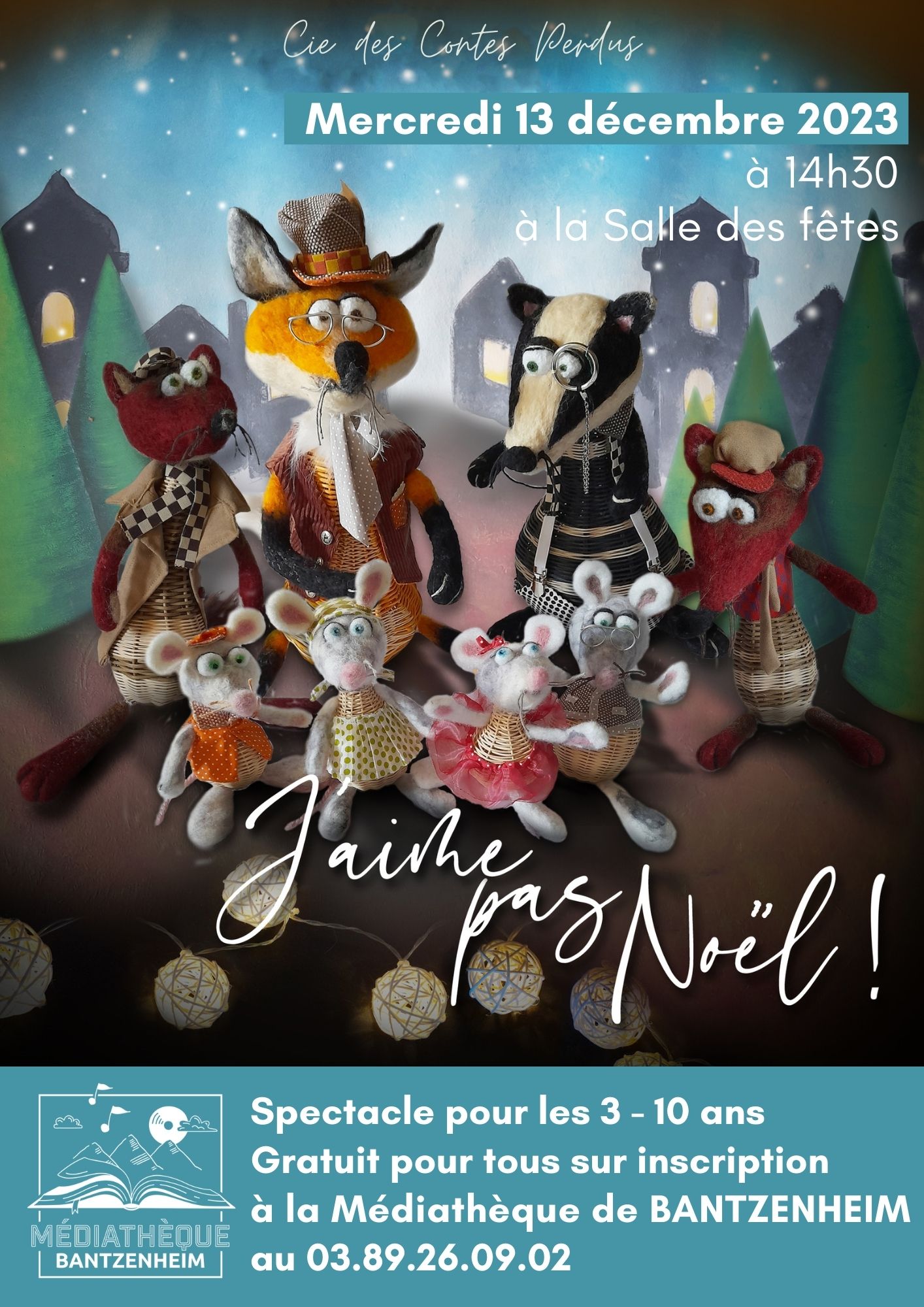 SPECTACLE J'aime pas Noël