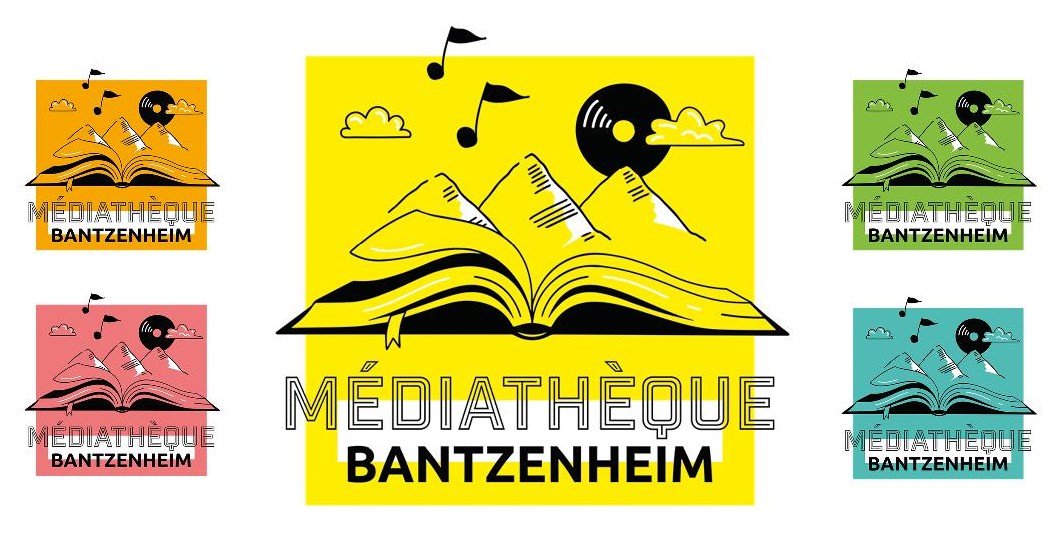 LOGO Médiathèque Bantzenheim
